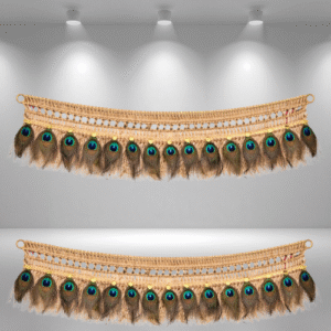 Neel Mani thoranam with Peacock Feather |Malaysia: RM 60  Singapore: SGD 20